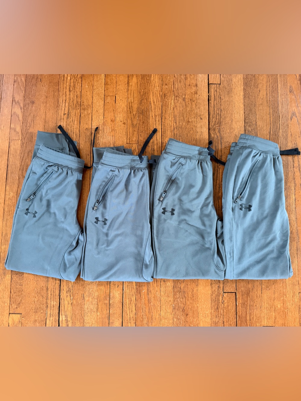 Under Armour Kids Gray Athletic Joggers - Bundle